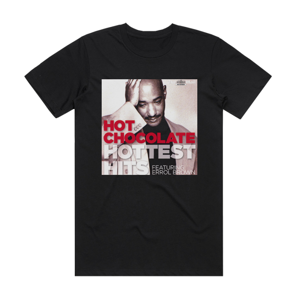 Hot Chocolate Hottest Hits Album Cover T-Shirt Black