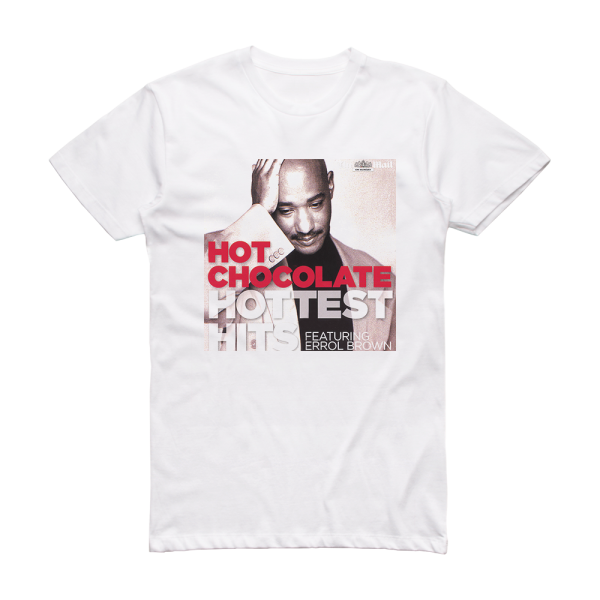 Hot Chocolate Hottest Hits Album Cover T-Shirt White