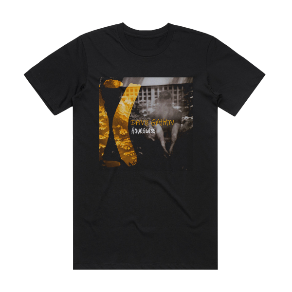 Dave Gahan Hourglass 1 Album Cover T-Shirt Black