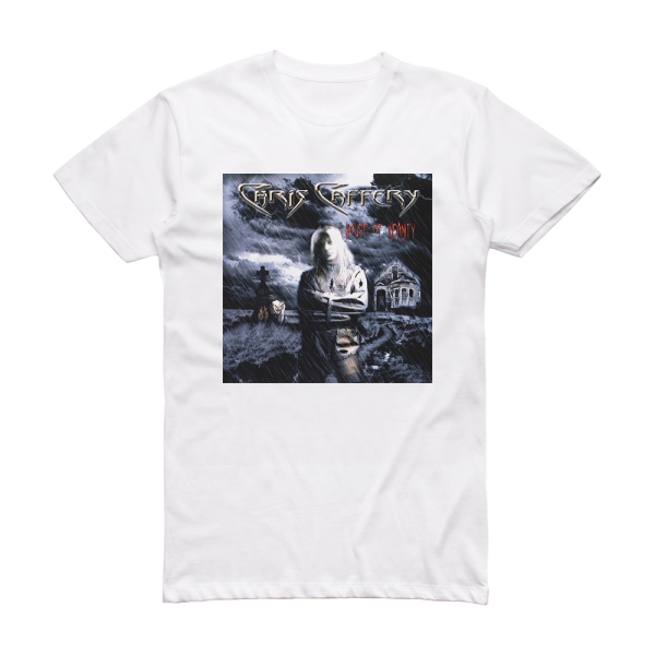 Chris Caffery House Of Insanity Album Cover T-Shirt White