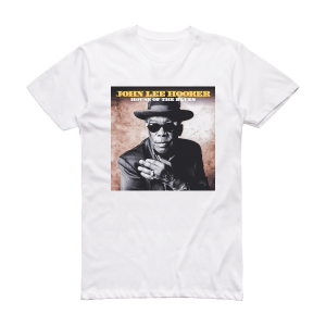 John Lee Hooker House Of The Blues Album Cover T-Shirt White