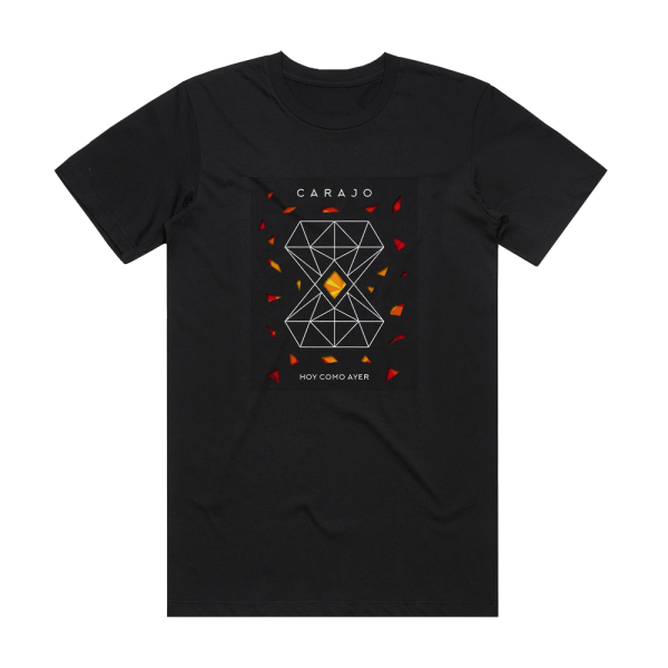 Carajo Hoy Como Ayer 3 Album Cover T-Shirt Black
