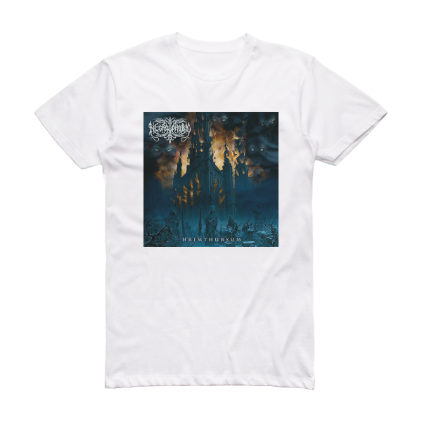 Necrophobic Hrimthursum Album Cover T-Shirt White