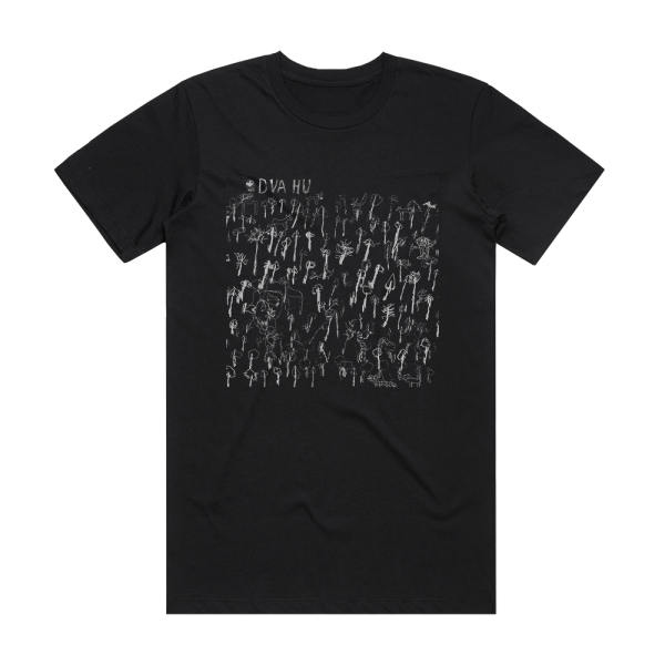 DVA Hu Album Cover T-Shirt Black