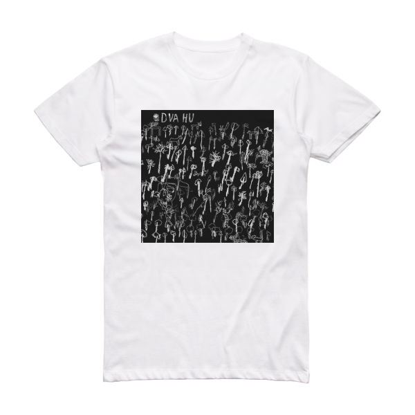 DVA Hu Album Cover T-Shirt White