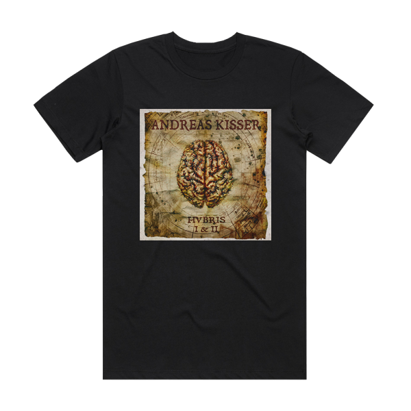 Andreas Kisser Hubris I Ii Album Cover T-Shirt Black