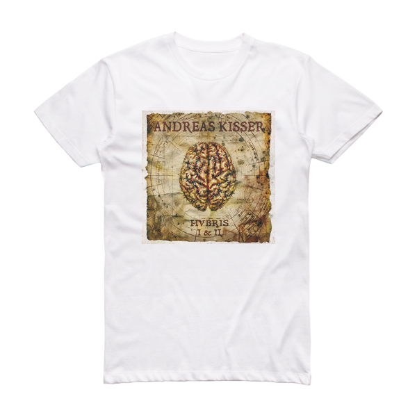 Andreas Kisser Hubris I Ii Album Cover T-Shirt White