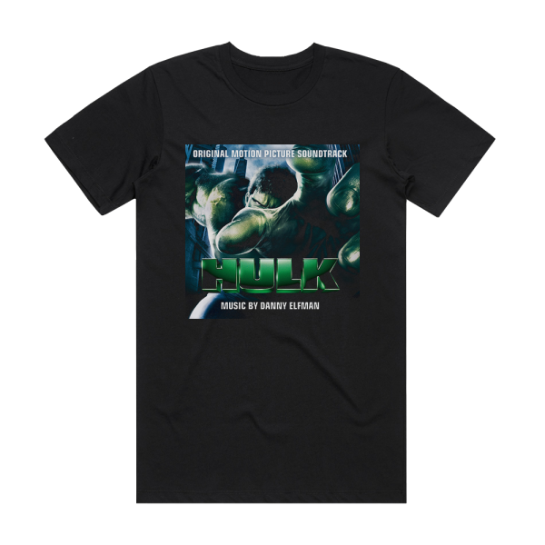 Danny Elfman Hulk Album Cover T-Shirt Black