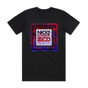 Nicky Romero Human Album Cover T-Shirt Black