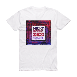 Nicky Romero Human Album Cover T-Shirt White