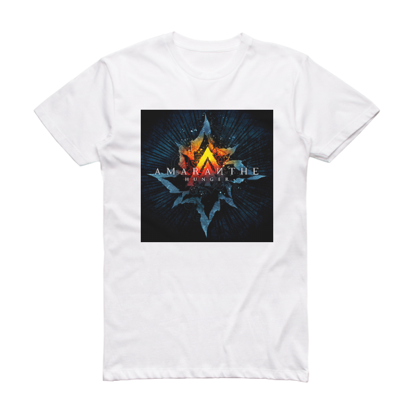 Amaranthe Hunger Album Cover T-Shirt White