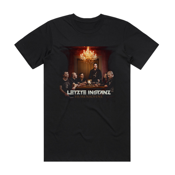 Letzte Instanz Hurenshne Album Cover T-Shirt Black