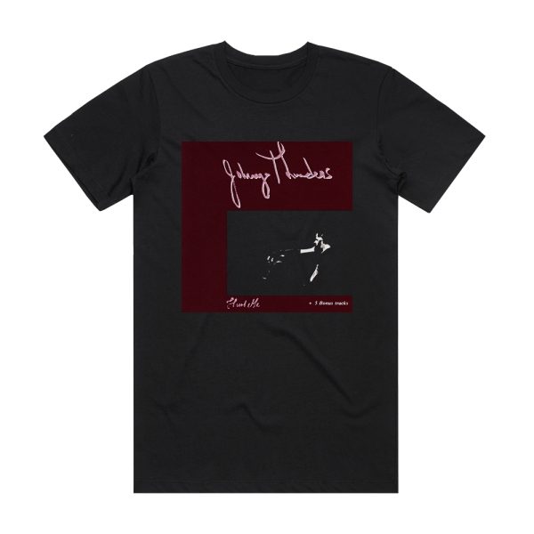 Johnny Thunders Hurt Me Album Cover T-Shirt Black
