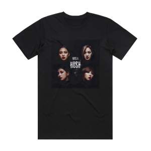 miss A Hush Album Cover T-Shirt Black