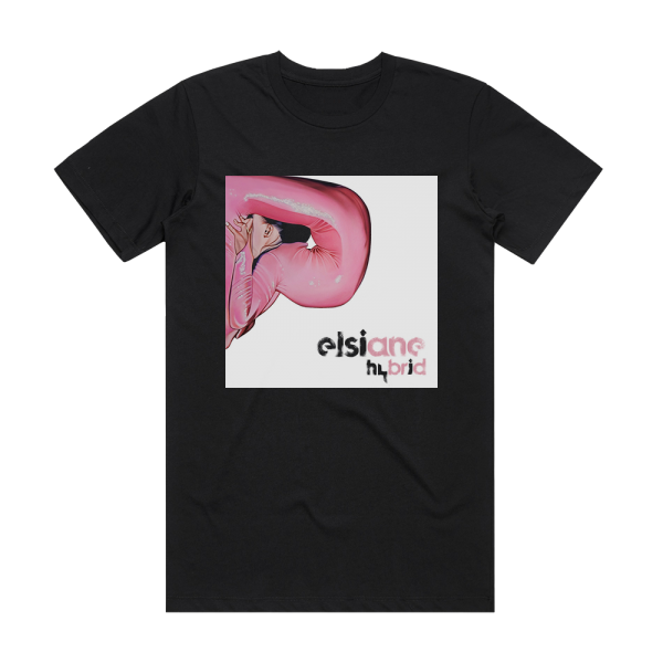 Elsiane Hybrid Album Cover T-Shirt Black