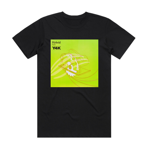 Hybrid Hybrid Present Y4K Album Cover T-Shirt Black