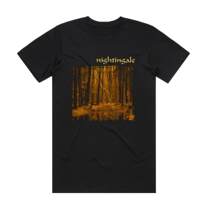 Nightingale I Album Cover T-Shirt Black