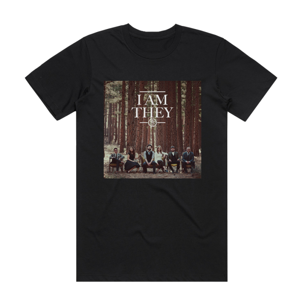 I Am They I Am They Album Cover T-Shirt Black