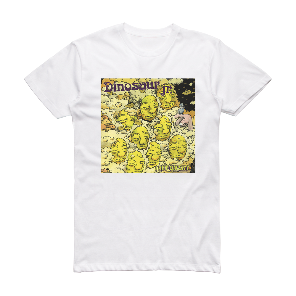 Dinosaur Jr I Bet On Sky Album Cover T-Shirt White – ALBUM COVER T-SHIRTS