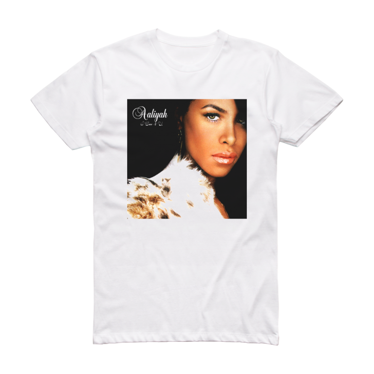 Aaliyah I Care 4 U Album Cover T-Shirt White – ALBUM COVER T-SHIRTS