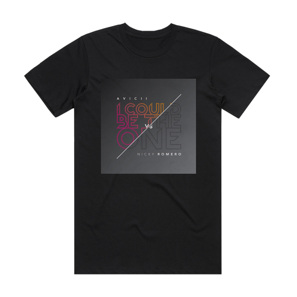 Nicky Romero I Could Be The One 1 Album Cover T-Shirt Black