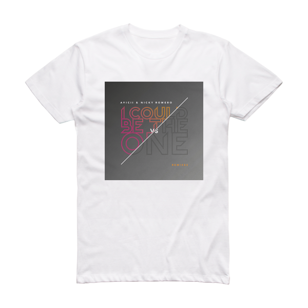 Nicky Romero I Could Be The One 2 Album Cover T-Shirt White