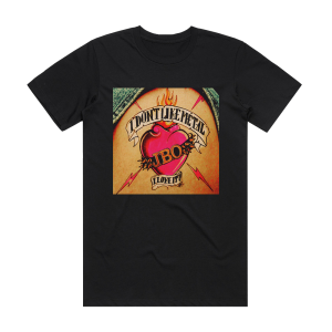 J B O I Dont Like Metal  I Love It Album Cover T-Shirt Black