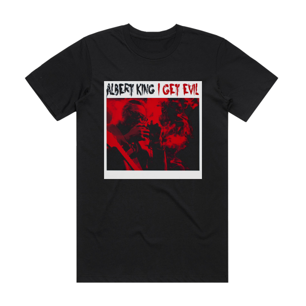 Albert King I Get Evil Album Cover T-Shirt Black