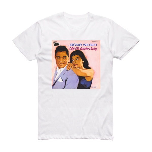 Jackie Wilson I Get The Sweetest Feeling Album Cover T-Shirt White