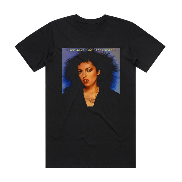 Gilla I Like Some Cool Rock N Roll Album Cover T-Shirt Black