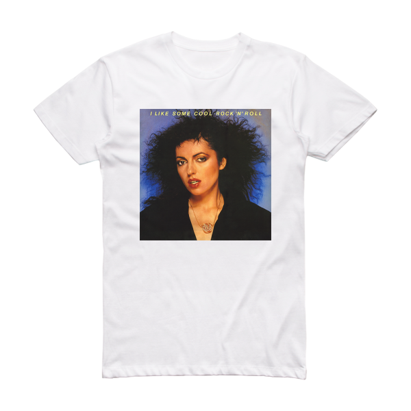 Gilla I Like Some Cool Rock N Roll Album Cover T-Shirt White