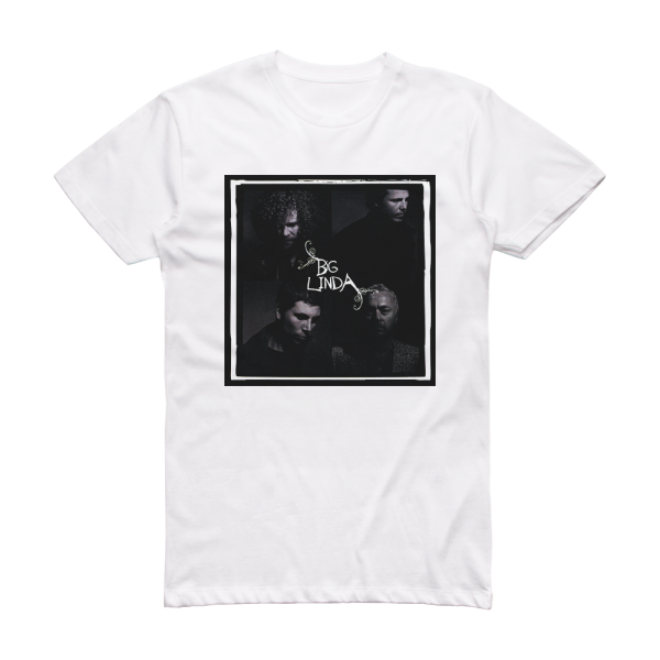 Big Linda I Loved You Album Cover T-Shirt White