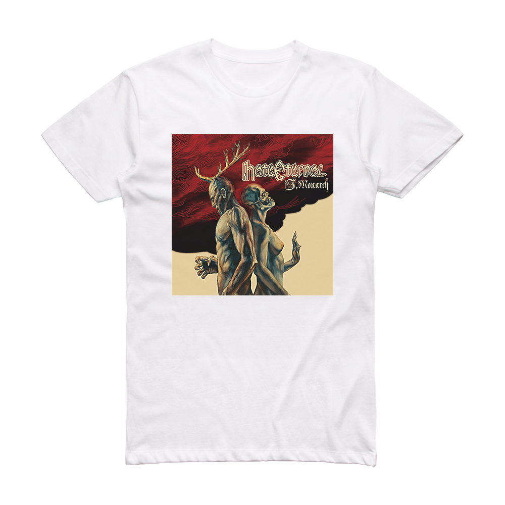 Hate Eternal I Monarch 1 Album Cover T-Shirt White