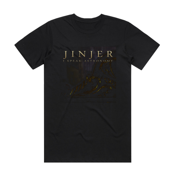 Jinjer I Speak Astronomy Album Cover T-Shirt Black