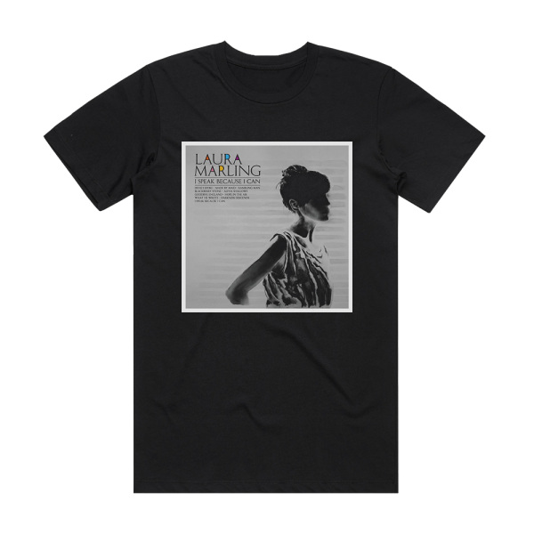 Laura Marling I Speak Because I Can Album Cover T-Shirt Black