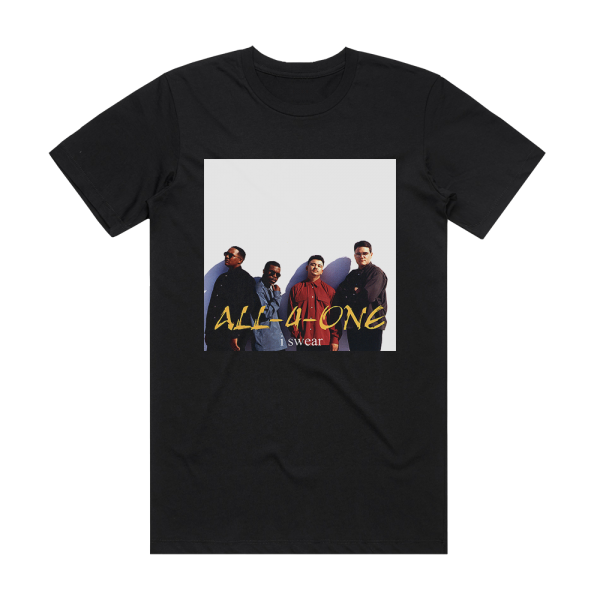 All-4-One I Swear Album Cover T-Shirt Black