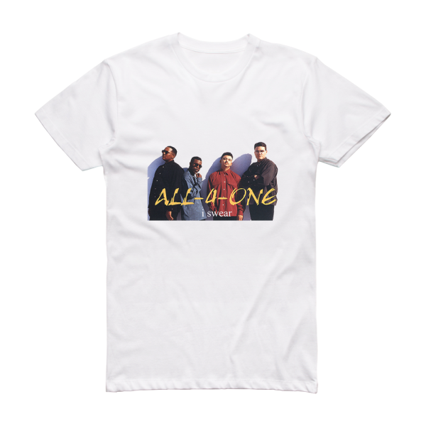 All-4-One I Swear Album Cover T-Shirt White