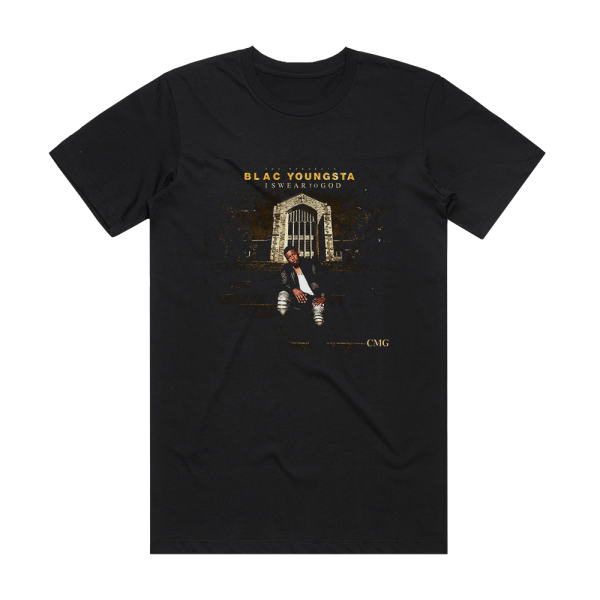 Blac Youngsta I Swear To God Album Cover T-Shirt Black