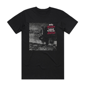 Eric Burdon I Used To Be An Animal Album Cover T-Shirt Black