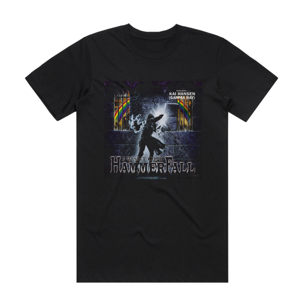 HammerFall I Want Out Album Cover T-Shirt Black