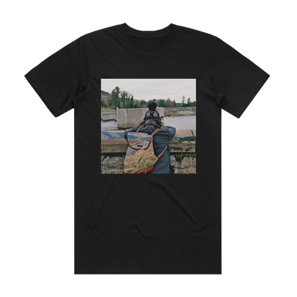 Basement I Wish I Could Stay Here Album Cover T-Shirt Black