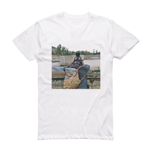 Basement I Wish I Could Stay Here Album Cover T-Shirt White