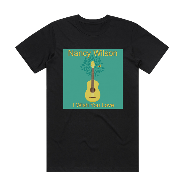 Nancy Wilson I Wish You Love Album Cover T-Shirt Black