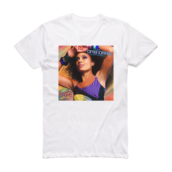 Amel Larrieux Ice Cream Everyday Album Cover T-Shirt White