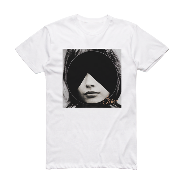 Lia Ices Ices Album Cover T-Shirt White