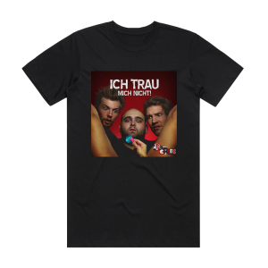 Apecrime Ich Trau Mich Nicht Album Cover T-Shirt Black