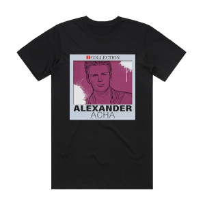Alexander Acha Icollection Album Cover T-Shirt Black
