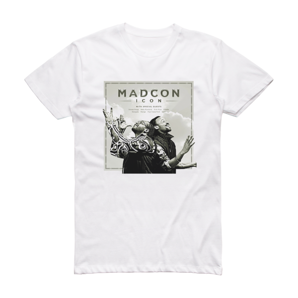 Madcon Icon Album Cover T-Shirt White