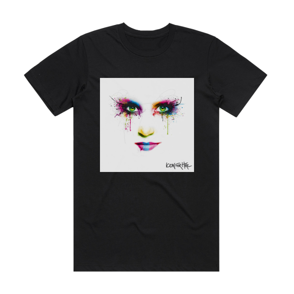 Icon For Hire Icon For Hire Album Cover T-Shirt Black