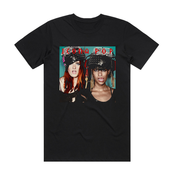 Icona Pop Icona Pop Album Cover T-Shirt Black